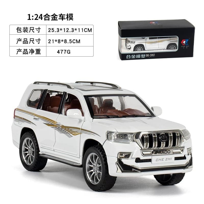 WhatsApp Image 2026-03-03 at 12.13.04 (1) Toyota Land Cruiser Prado SUV 1:24 scale Alloy Diecast - Image 1