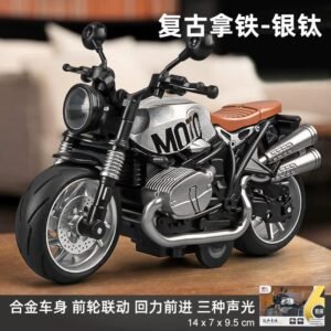 1/12 Scale Classical Motorbike alloy die-cast