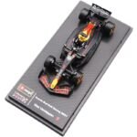 Bburago F1 Red Bull Racing RB21 2025 #1 Max Verstappen – 1:64 scale with base and display case